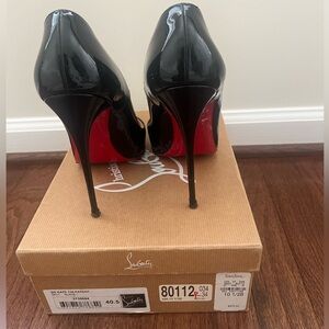 Black Patent So Kate Heels!
